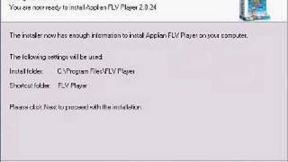 How To Download A Free FLV Player [upl. by Enelyad]