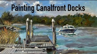 Let’s Paint the Canalfront Docks in Lewes Delaware [upl. by Sitnik]