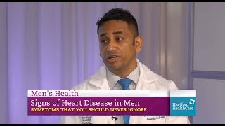 Mens Health Signs of Heart Disease [upl. by Tempa]