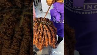 Beautiful Hairstyle 😍braids hairstyles knotlessbraids shorthairstyles fypyoutube support [upl. by Bradstreet]