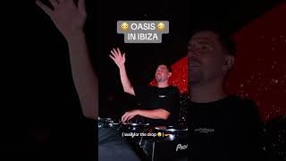 When wonderwel hits Ushuaïa Ibiza dimitrivegasandlikemike electronicmusic oasis wonderwall [upl. by Flossie]