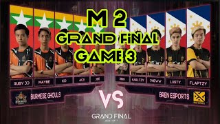 M2 Grand Final Burmese Ghouls Vs Bren 3 [upl. by Sigrid]