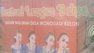 JOGED TAYUB TERKOMPAK  Festival Langen Beksa Dusun Nglurah DsWonodadi Kulon tayub langenbekso [upl. by Alfie]