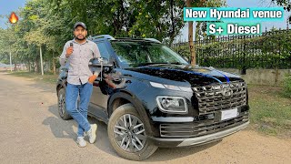 New Hyundai Venue S Plus Diesel ❤️ कहीं से भी Base Modal नहीं लगता ₹10 Lakh [upl. by Claude311]