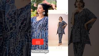 Helly Shahs kaftan coord set recreation under budget shorts casualoutfit [upl. by Nai]