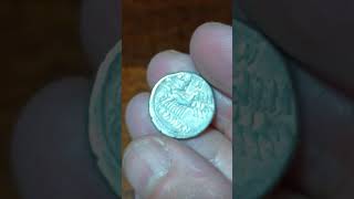 REPÚBLICA ROMANA L Appuleius Saturninus 104 AC Denario plata Roma monedas coin silver history [upl. by Anahsat]