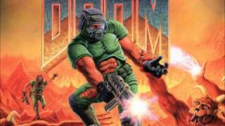 Doom  E1M1  quotAt Hells Gatequot Microsoft GS Wavetable Synth Version [upl. by Lawtun]