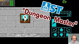 Atari ST Game Play Dungeon Master [upl. by Ardath]