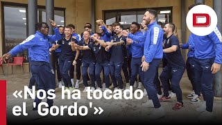 Así ha celebrado la Arandina que el Real Madrid será su rival en la Copa del Rey [upl. by Busiek]