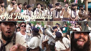 Old Time Sailors ⚓️ Sea Shanty Band🎵 Playing in Cornwall 🏴‍☠️ [upl. by Sirtaeb]