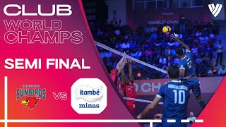 Suntory Sunbirds vs Itambé Minas  Semi Final  Highlights  Mens Club World Championship 2023 [upl. by Nylad]