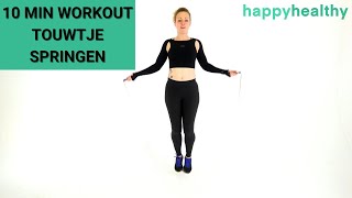 5 Minuten Workout Touwtje Springen voor Vetverbranding en Conditie [upl. by Bernita]