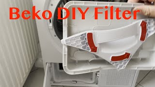 Beko 8635 rx Trockner DIY Filter  Miele war Gestern [upl. by Yecac472]