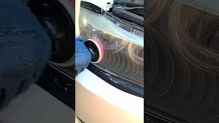 Scheinwerfer polieren headlightrestoration bmw summer diy asmr [upl. by Gaither434]