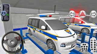 New Police Staria Vans in Auto Repair Shop  3d Driving Class Simulation  Android Gameplay [upl. by Siward]