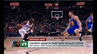 Cavs Trade Kyrie Irving To Celtics For Isaiah Thomas [upl. by Morgan434]