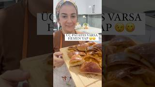 ENFES PİDE pide hamurişi kolaytarifler recipe yummy keşfet pratiktarifler patateslitarifler [upl. by Evangelina]