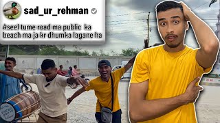 My SUBSCRIBER’S gave me Dares 😱  Road ke beach me dance karo [upl. by Adnoral]