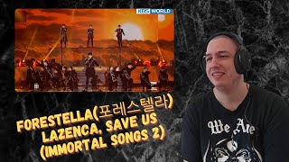 First Time Reacting To Forestella포레스텔라  Lazenca Save Us Immortal Songs 2  KBS WORLD TV 211225 [upl. by Tandy]