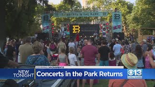 Concerts In The Park Return To Downtown Sacramento [upl. by Halland]