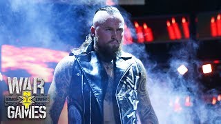 Aleister Black makes his imposing ring entrance NXT TakeOver WarGames WWE Network Exclusive [upl. by Hosea]