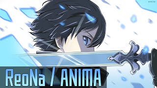 ReoNa ANIMA フル 歌詞付【Sword Art Online Alicization】 SAO War of Underworld II  Drum Coverを叩いてみた [upl. by Nate335]