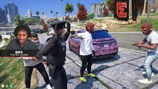 Carmine gets robbed by Hydra 5 mins into his stream and panics about reddit  GTA NoPixel 40 [upl. by Ahsilla377]