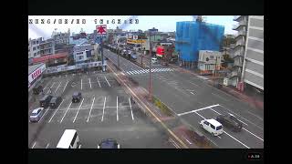 20240808 宮崎県日向灘沖地震 発生当時の映像 ライブカメラ映像切り抜き [upl. by Sairtemed]