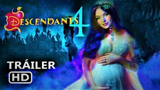 DESCENDIENTES 4 2024 MAL EMBARZADA  TRAILER TEASER DISNEY CONCEPT mal y ben boda Descendants 3 [upl. by Leena869]