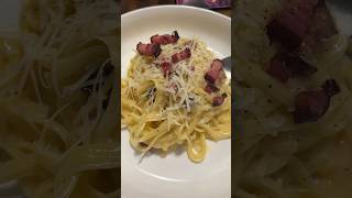 Pasta carbonara🇮🇹 [upl. by Annahavas]