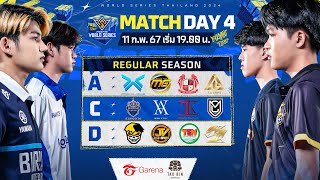 🔴ᴸᶦᵛᵉ FFWS Thailand Spring 2024  Regular Season Day 4 [upl. by Dyrrej]