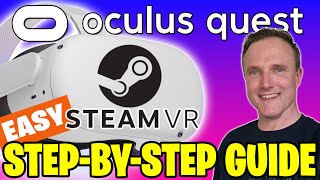 THE BEST SETUP GUIDE TO PLAY STEAM VR GAMES ON YOUR QUEST 2 [upl. by Aldis]