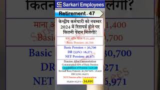 Retirement  047 Pension in Nov 2024 [upl. by Shreeves]