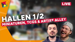 SPIEL Essen 2024 Live  Tag 3 Rundgang durch die Hallen 1 und 2 [upl. by Toscano366]