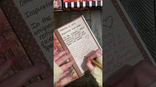 Listen to the stillness  Junk Journal with me journalwithme junkjournalwithme aestheticjournal [upl. by Nessah]