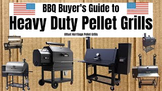 BBQ Buyers Guide to Heavy Duty Pellet Grills [upl. by Alaekim]