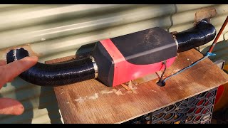 Heating My Cabin With A Diesel Heater  How It Works [upl. by Rikahs]