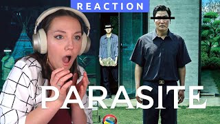 Watching PARASITE for the first time  THIS IS WILLDDDDD  MOVIE REACTION [upl. by Blase816]