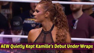 AEW Quietly Kept Kamille’s Dynamite Debut Under Wraps [upl. by Urbanna]