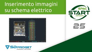 Inserimento immagini su planimetria e schemi elettrici  SPAC Start 25 [upl. by Nolyarb]