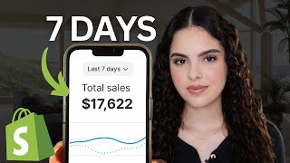 I Tried Dropshipping For One Week With Only 100 [upl. by Ecienaj]