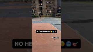 With a rabona too…🥶🥶 basketball hoops football style [upl. by Sherrard]