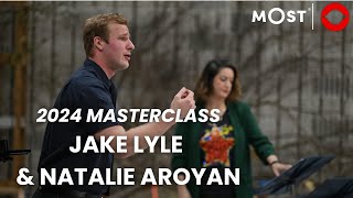 2024 Jake Lyle baritone MasterClass with Natalie Aroyan and Bradley Gilchrist [upl. by Bel245]