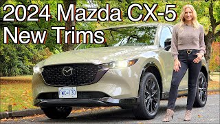 2024 Mazda CX5 Review  New trims and great handling [upl. by Saibot]