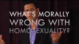 John Corvino  Whats Morally Wrong with Homosexuality Full DVD Video [upl. by Imena]