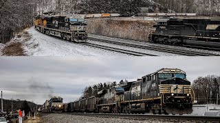 4K60FPS Railfanning on the Norfolk Southern Pittsburgh Line In and Around Altoona PA youtube [upl. by Nerehs]