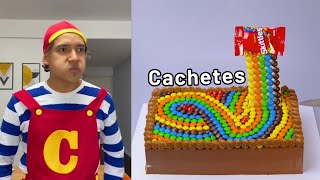 1 hora de los MEJORES Tiktoks de Rubén Tuesta y CACHETES 🤣😂  Storytime con pastel Parte 57 [upl. by Ajuna]