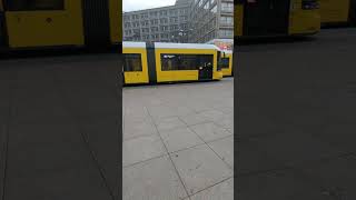 BVG Berlin Straßenbahnen am Alexanderplatz berlin germany tram [upl. by Halvaard80]