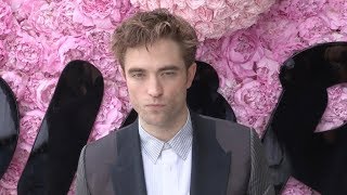 Robert Pattinson at the Dior Homme Menswear SS 2019 Fashion Show in Paris [upl. by Freya249]