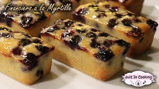 Recette des Financiers à la Myrtille [upl. by Phail]